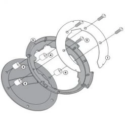 Givi Tanklock Bike Specific Flange