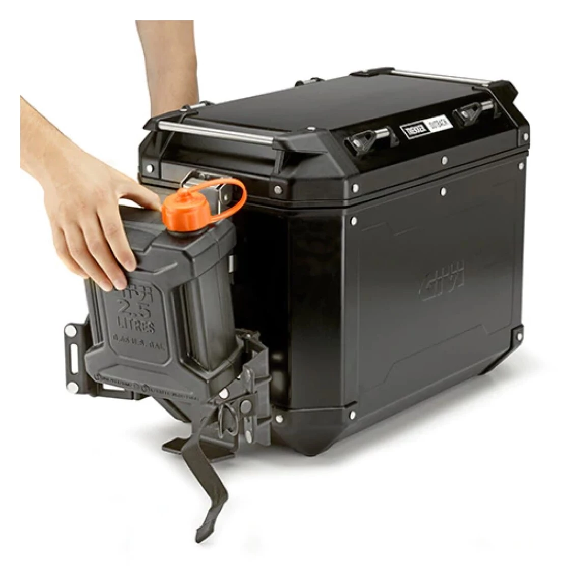 Givi E205 Outback Jerry Can Bracket 4 Givi E205 Outback Jerry Can Bracket - Image 2