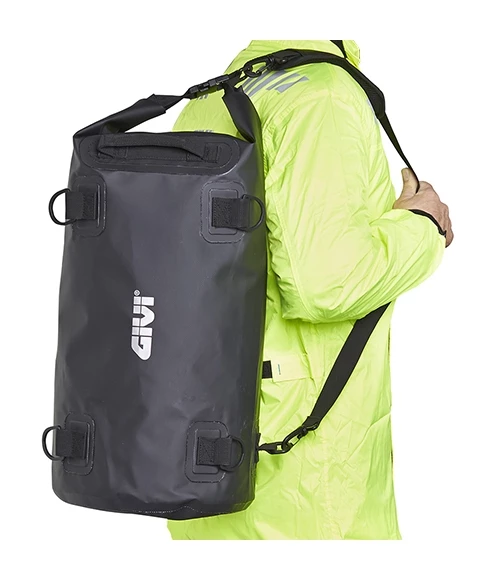 Givi EA114BK / EA114KG Easy-T Waterproof 30L Cylinder Bag 5 Givi EA114BK / EA114KG Easy-T Waterproof 30L Cylinder Bag - Image 3