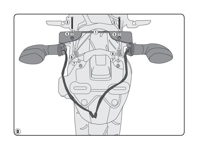 Givi IN2132KIT Turn Signal Relocation Kit Yamaha FZ-09 / MT-09 2017-2020 3 Givi IN2132KIT Turn Signal Relocation Kit Yamaha FZ-09 / MT-09 2017-2020