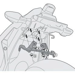 Givi Brackets For Side Case Racks