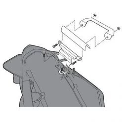 Givi Brackets For Side Case Racks -Givi Sales Store givi side case rack mounting kits 5