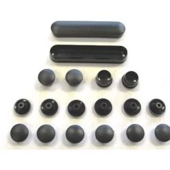 Givi Z128 Replacement Bolt Caps And Covers For M3 Monokey Plate / Wingrack