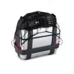 Givi E125 Trekker Side and Top Case Cargo Net Hooks